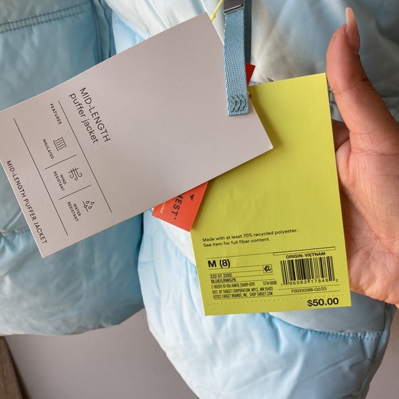 All in motion Blue puffer jacket - Picture 2 of 11